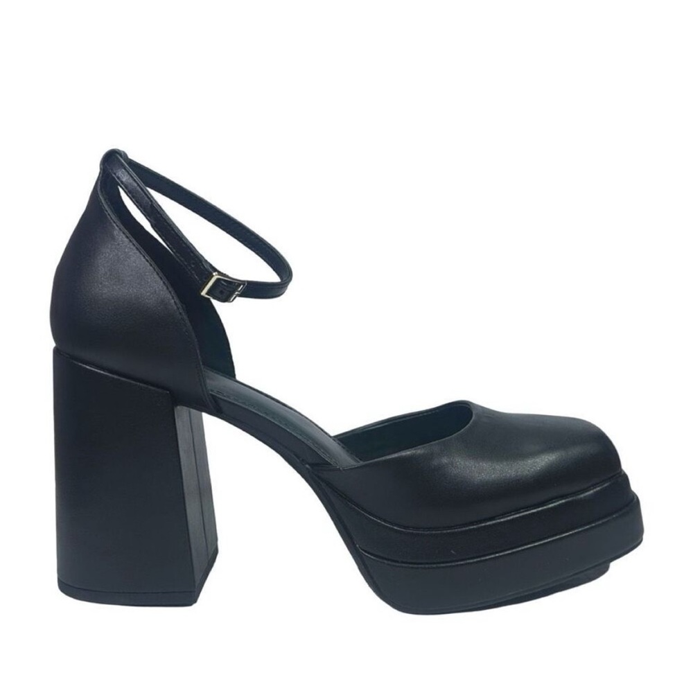 NWT Wild Fable Bianca Platform Block Chunky
Heels Size 10 - Black - Picture 2 of 8